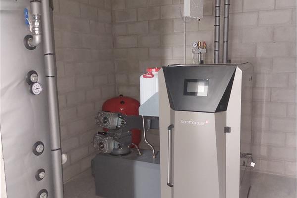 Chauffage central à bois déchiqueté - Biomasse